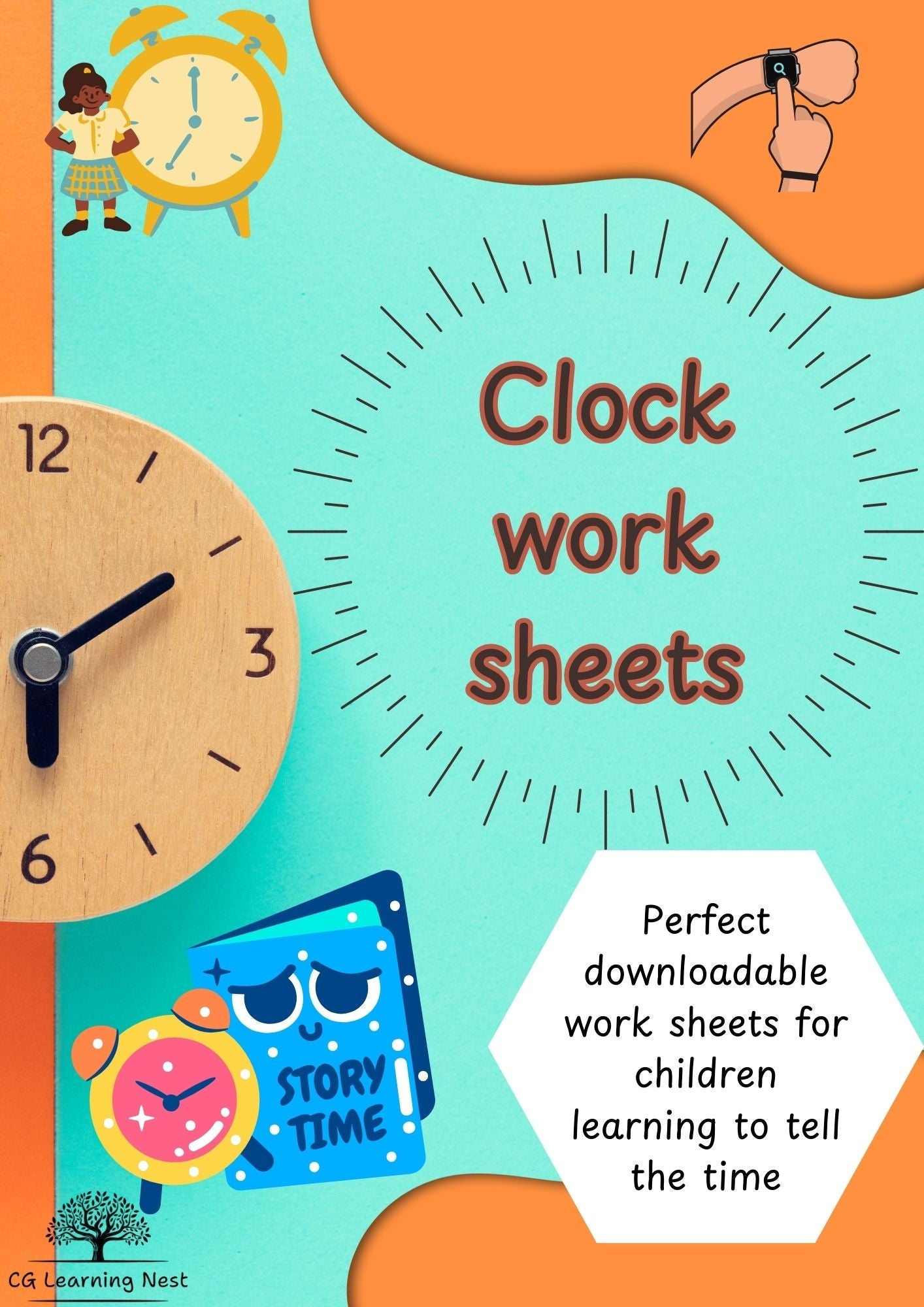 Clock worksheets